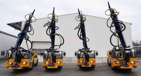 効率的な湿水コンクリートショットコンクリートロボット機械 トンネル傾斜プロジェクトのための高度な信頼性